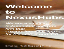 Tablet Screenshot of nexushubs.com